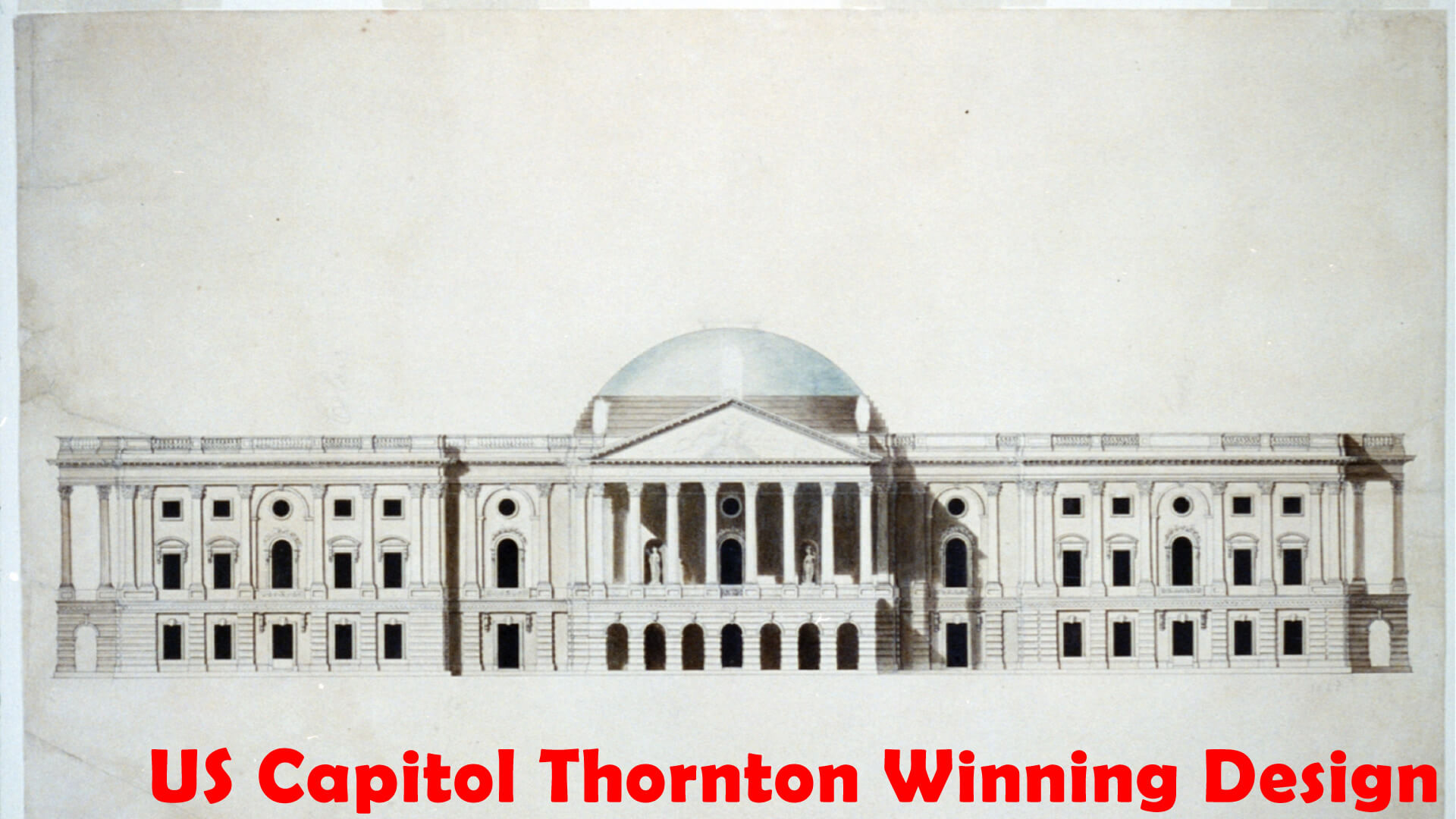 US Capitol Thornton Winning Design
